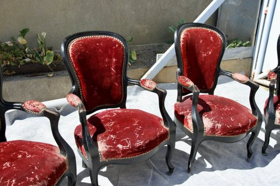 Suite Of Ten (10) Napoleon III Seats, 19th Century