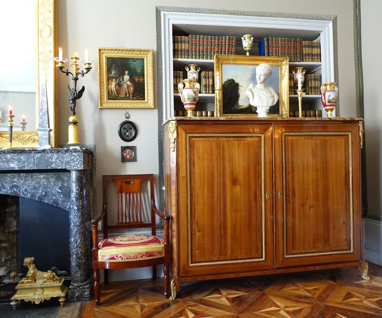 Collection d'intailles & pierres dures à l'antique encadrées, souvenir du Grand Tour, Napoléon III