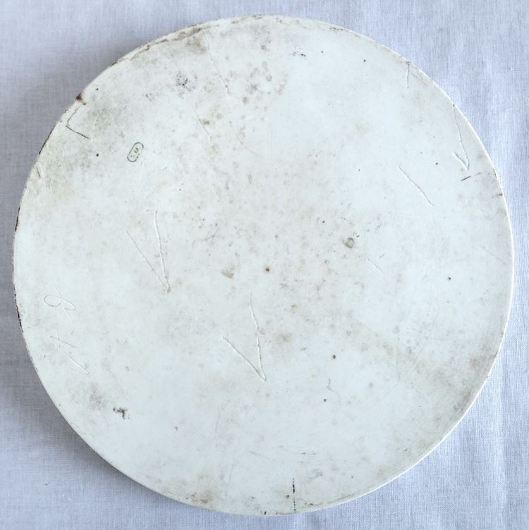 Manufacture de Sèvres : grande médaille portrait de l'Empereur Napoléon III en biscuit - 22,5cm