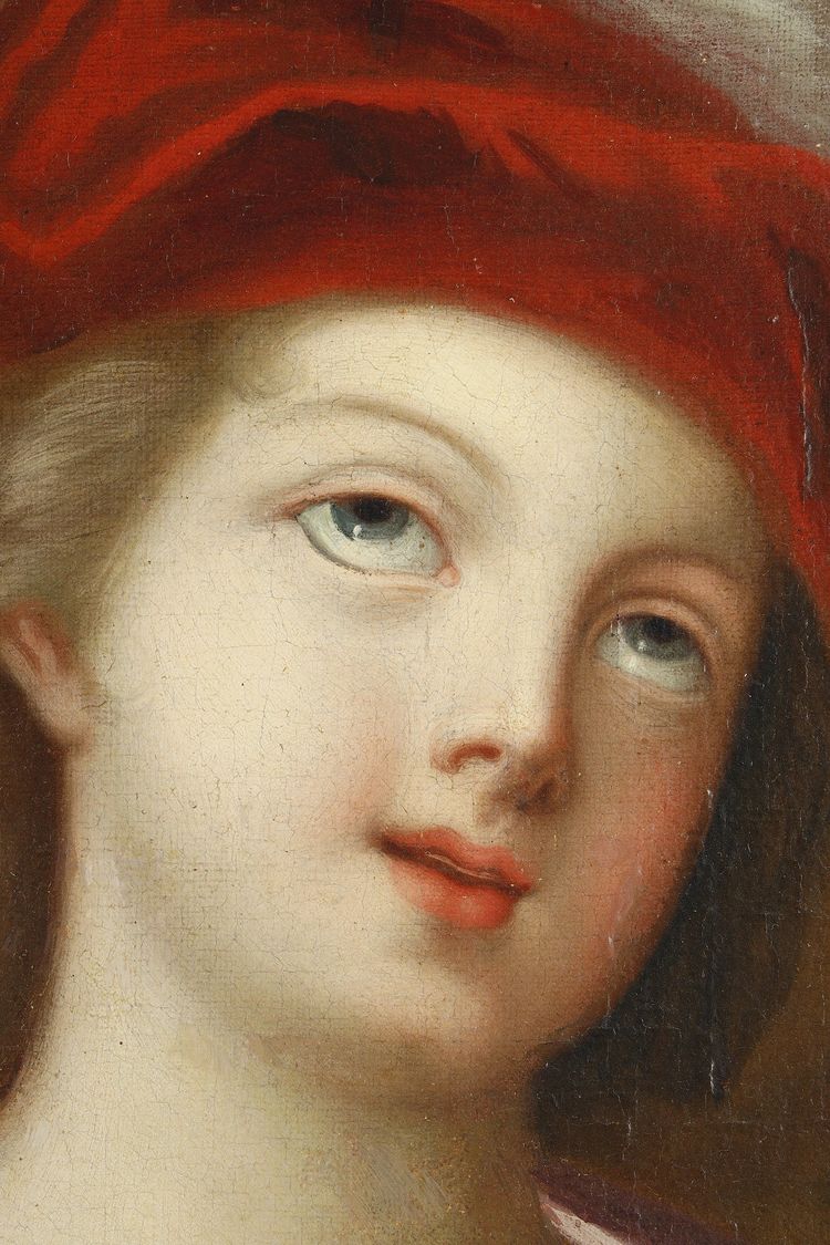 Scuola francese del XIX secolo, da Jacques-François Courtin (1672–1752) Il suonatore di cetra
