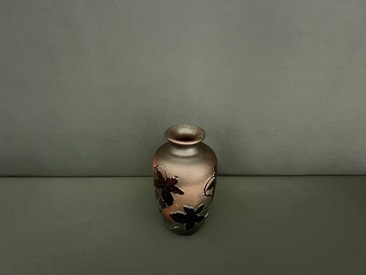 Gravierte Glasvase – La Rochère