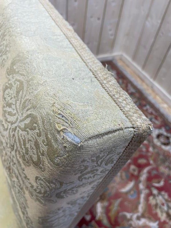 Canapé banquette de style Louis XV - Régence