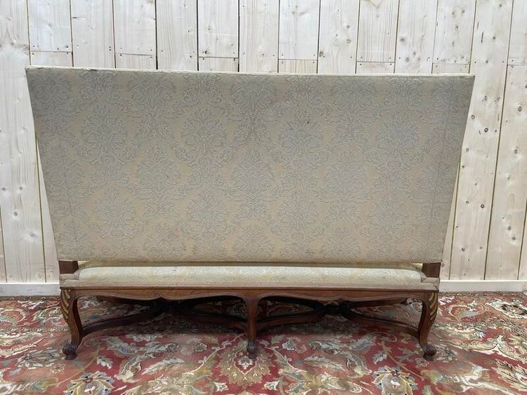 Canapé banquette de style Louis XV - Régence