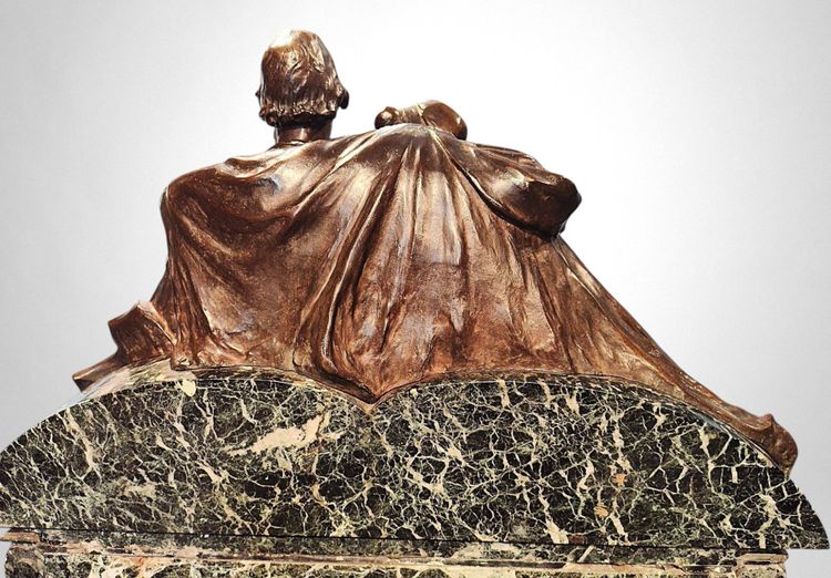 Charles Samuel – Thyl Ulenspiegel e Nele (riduzione del Monumento a Charles De Coster, 1894)