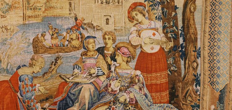 French Tapestry - Allegory Of Spring