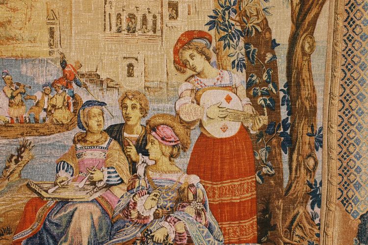 French Tapestry - Allegory Of Spring