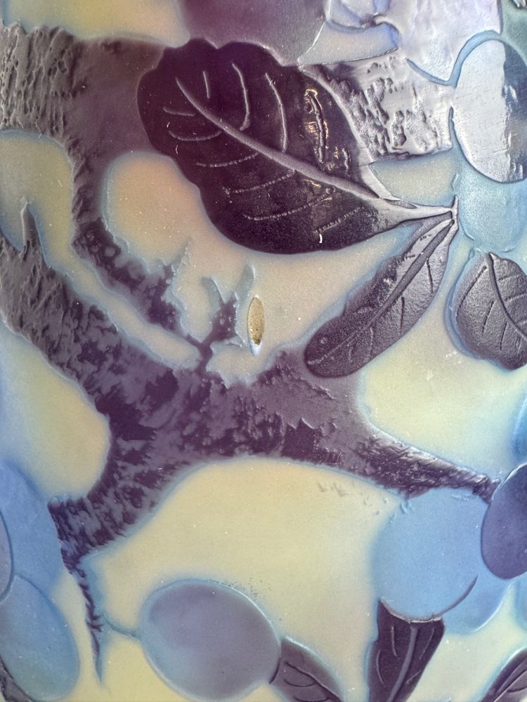 Emile Gallé Vase with Prunus