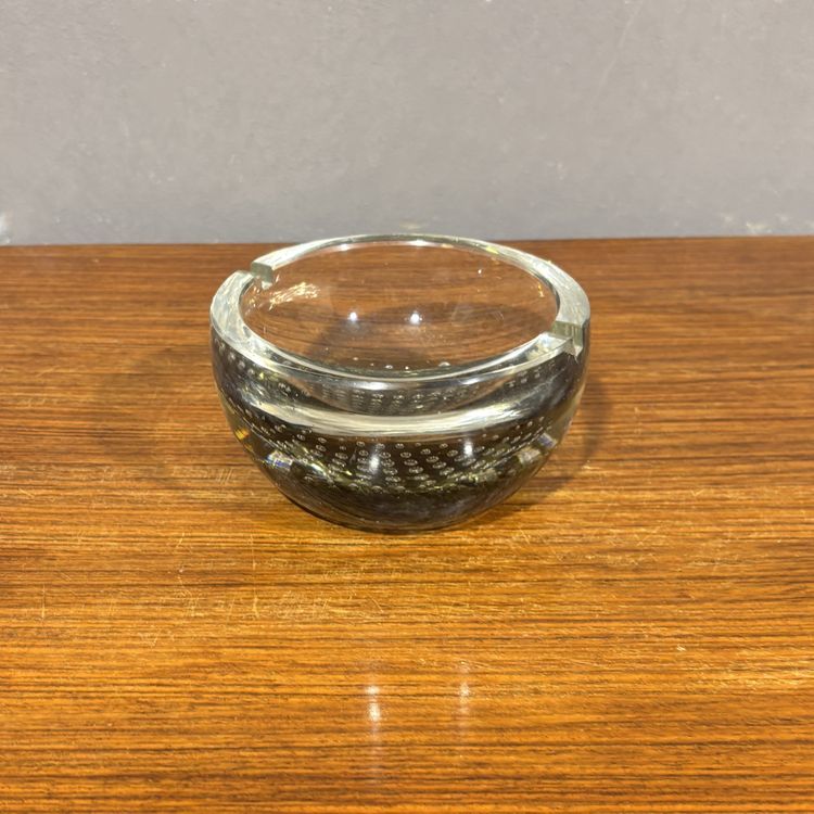 Elegant Murano glass ashtray from the 70s