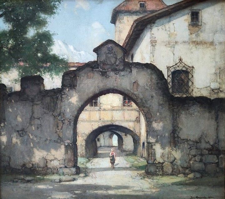 Porte en Tyrol du Sud, Jan Bogaerts, 1930