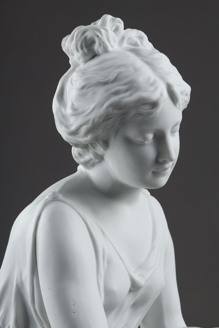 Giovane donna alla fontana di Nicolas Lecorney