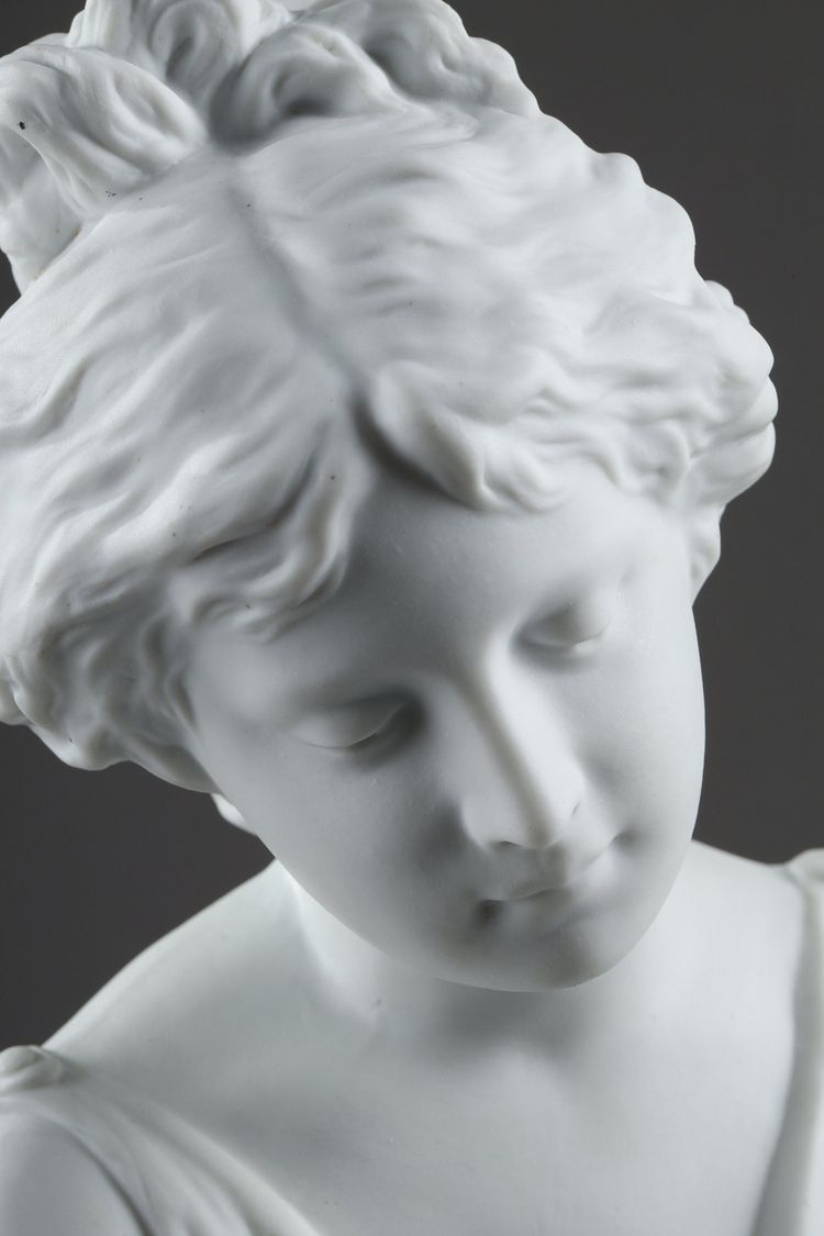 Giovane donna alla fontana di Nicolas Lecorney