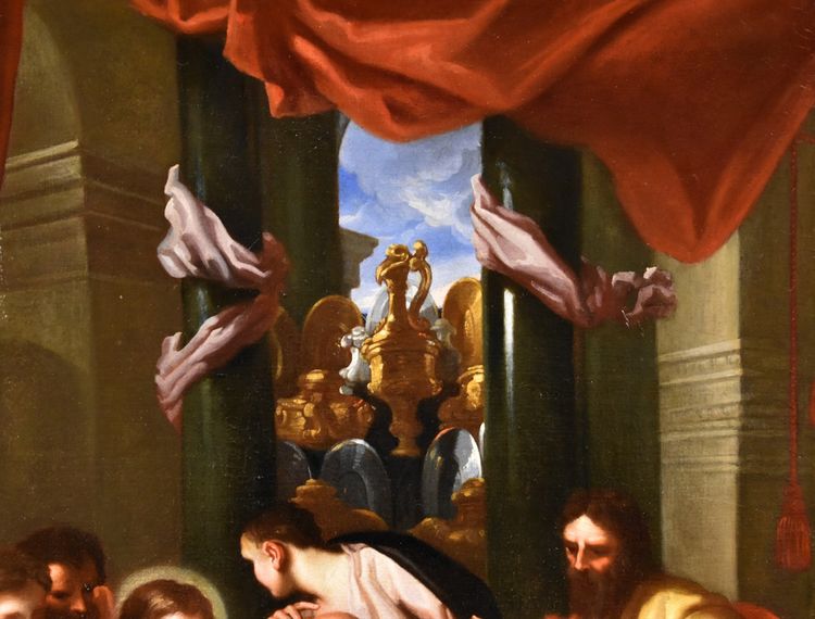Christ And Mary Magdalene At The Banquet Of The Pharisee, Benedetto Luti