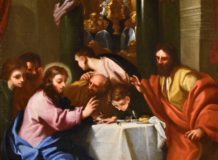 Christ And Mary Magdalene At The Banquet Of The Pharisee, Benedetto Luti