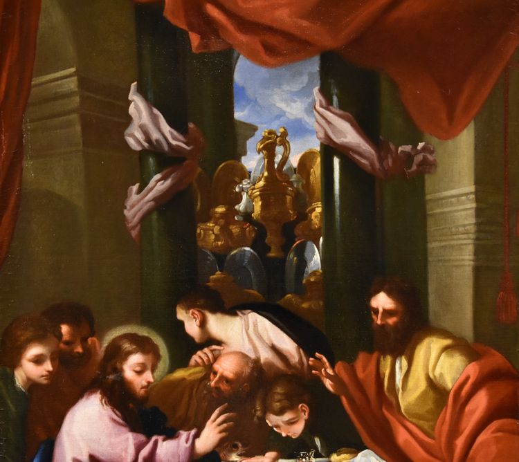 Christ And Mary Magdalene At The Banquet Of The Pharisee, Benedetto Luti