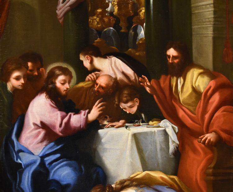 Christ And Mary Magdalene At The Banquet Of The Pharisee, Benedetto Luti