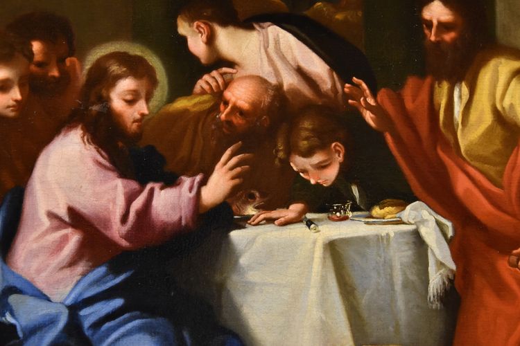 Christ And Mary Magdalene At The Banquet Of The Pharisee, Benedetto Luti