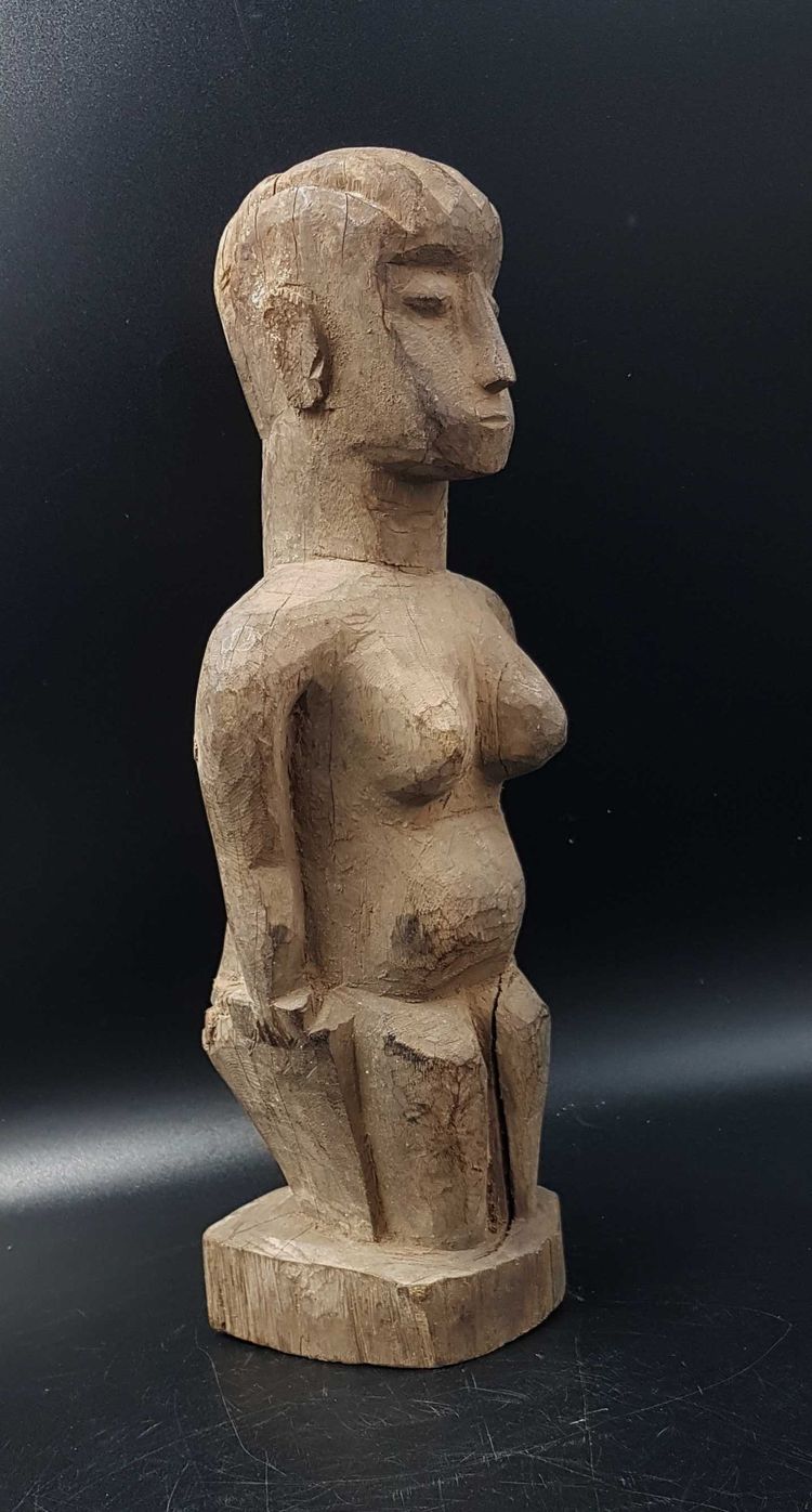 Statue IRAN, Peuple Bidjogo, Archipel des Bijagos, Guinée-Bissau