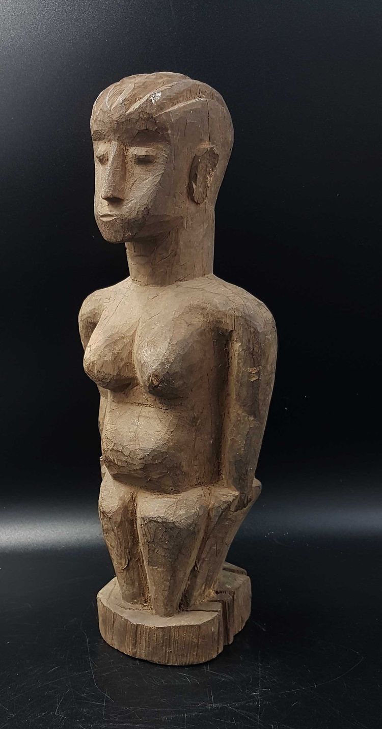 Statue IRAN, Peuple Bidjogo, Archipel des Bijagos, Guinée-Bissau