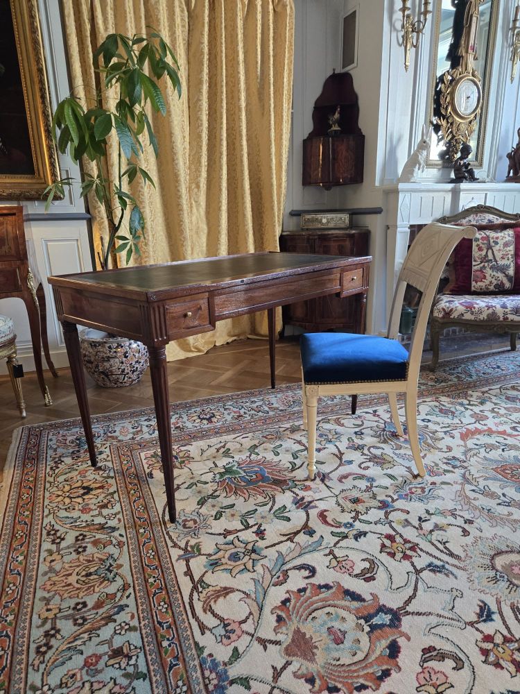 Table tric trac Louis XVI estampillée, Paris époque Louis XVI.