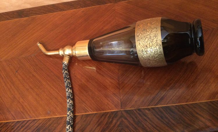 Un vaporizzatore di cristallo di Boemia 