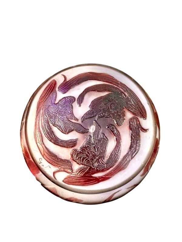 Portaconfetti Art Nouveau Emile Gallé "Orchidee"
