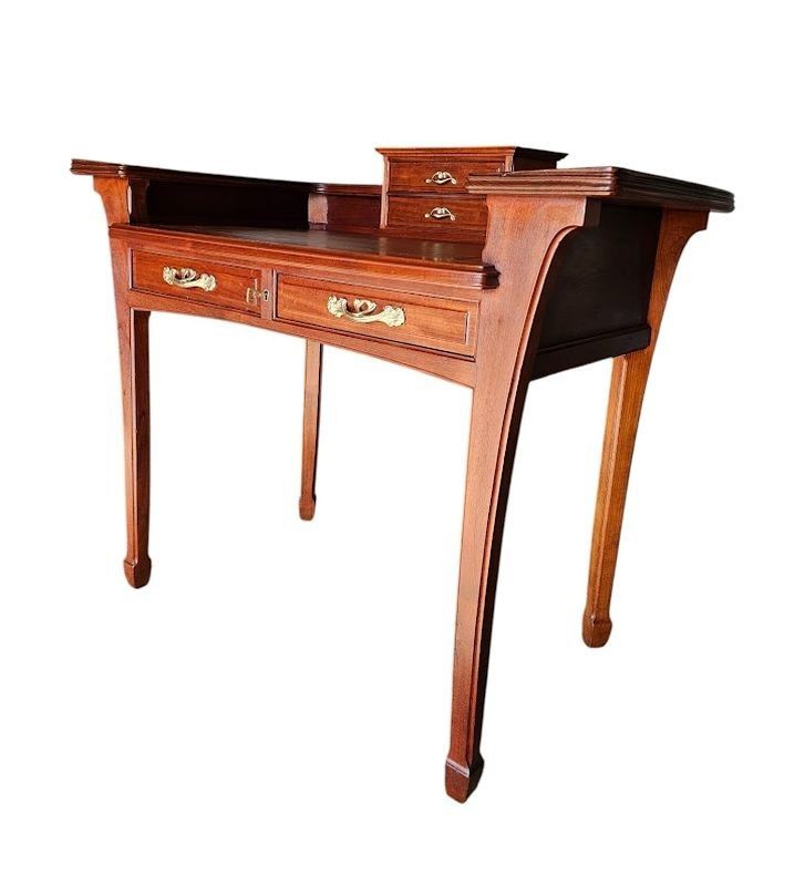 Scrivania Louis Majorelle in stile Liberty "Aux Algues"