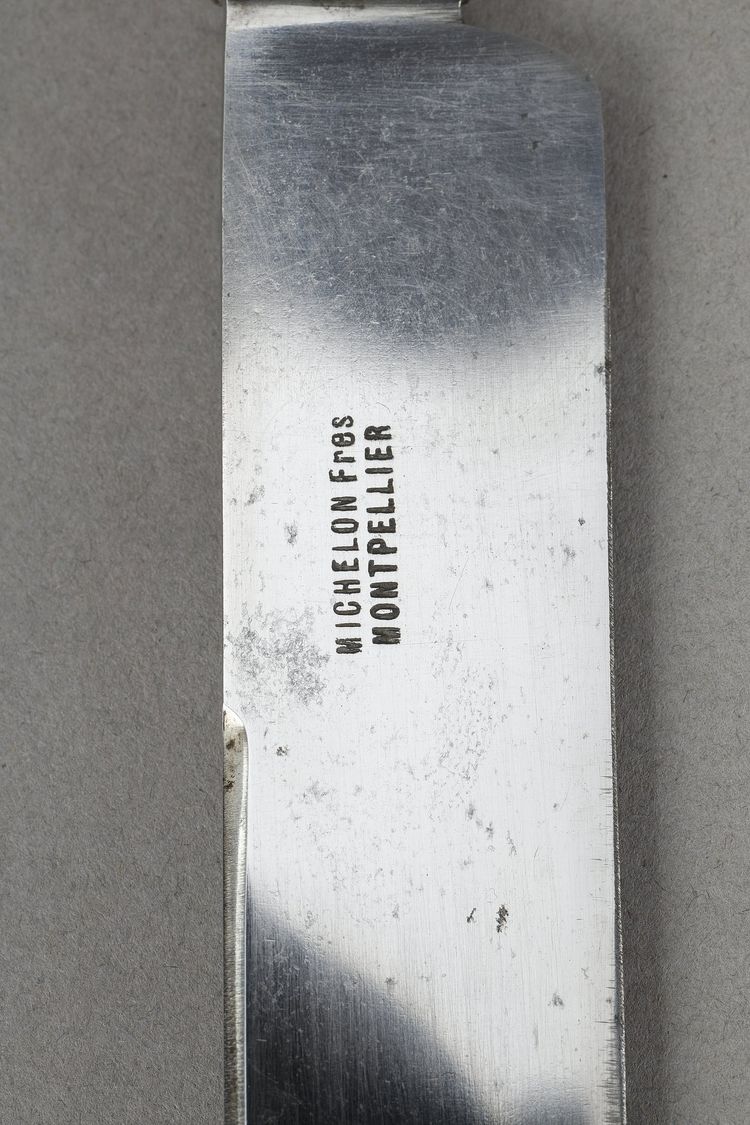 IMPORTANT SILVER AND Mother-of-pearl FLATWARE , IN ORIGINAL CASE. TÉTARD FRÈRES.