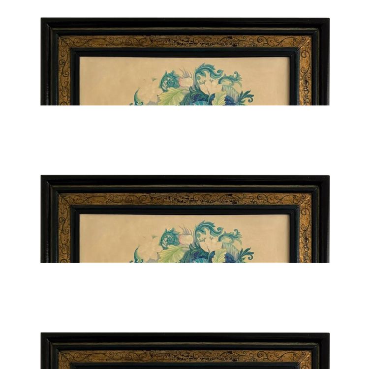 Silk painting Maternity 1970 by Tran-Long 20th century