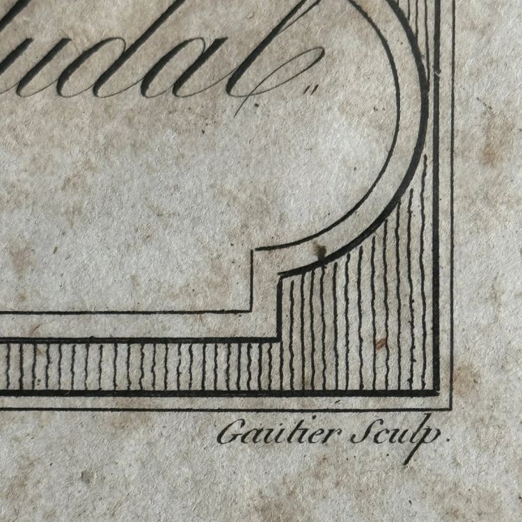 Suite de 4 gravures première partie du XIXe Polignac Leridane Cadudal