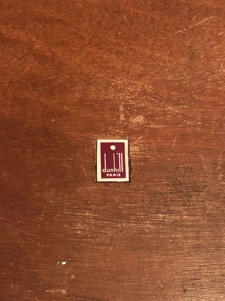 Cigar box - Dunhill - 1970 - Burl veneer