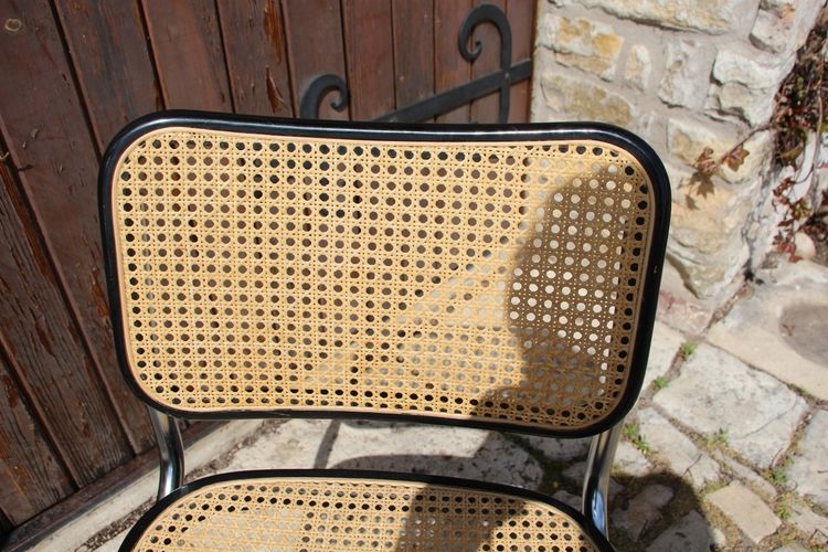 Set of 6 B32 Dining Chairs by Marcel Breuer
