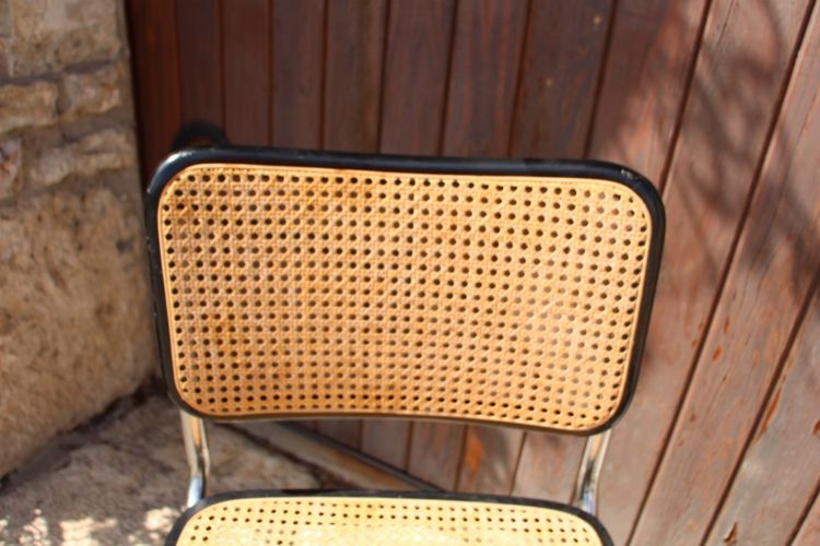 Set of 6 B32 Dining Chairs by Marcel Breuer