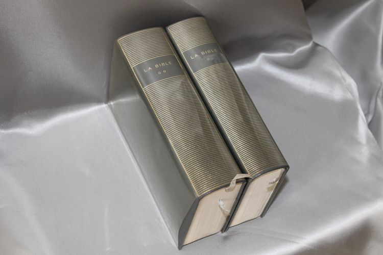 La Bibbia, edizioni Pléiade, in 2 volumi