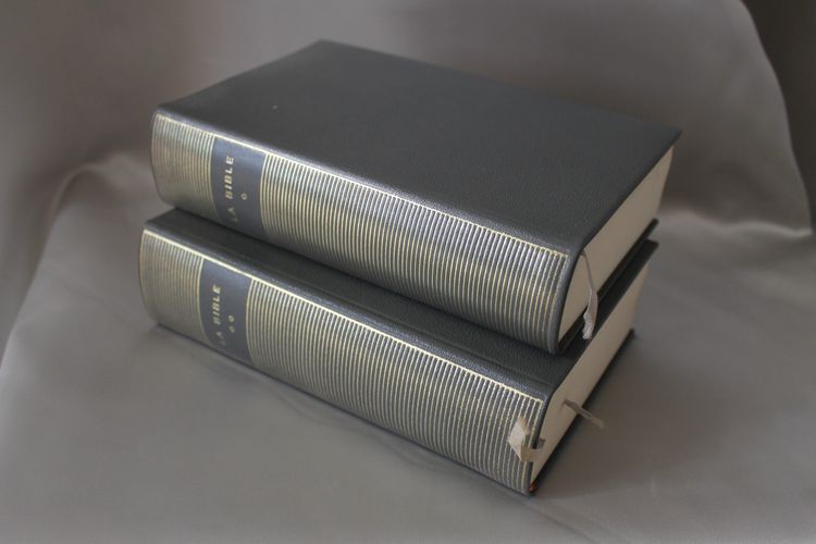 La Bibbia, edizioni Pléiade, in 2 volumi