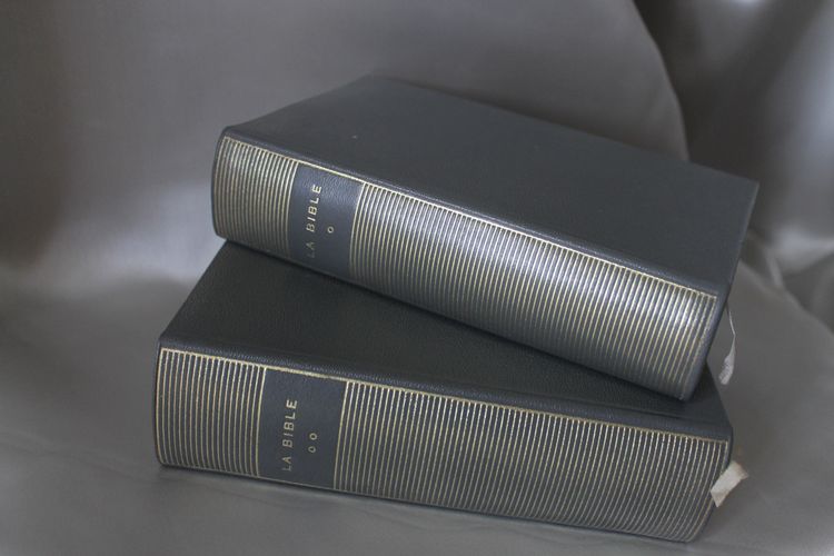La Bibbia, edizioni Pléiade, in 2 volumi
