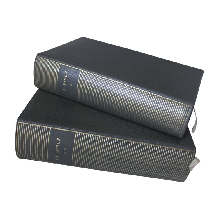 La Bibbia, edizioni Pléiade, in 2 volumi