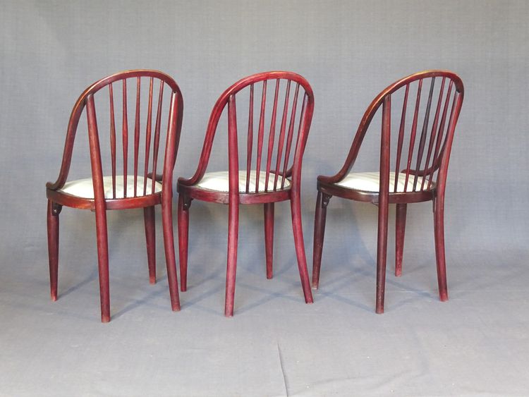 Sedia Thonet A846, circa 1925, Prutscher Art Deco
