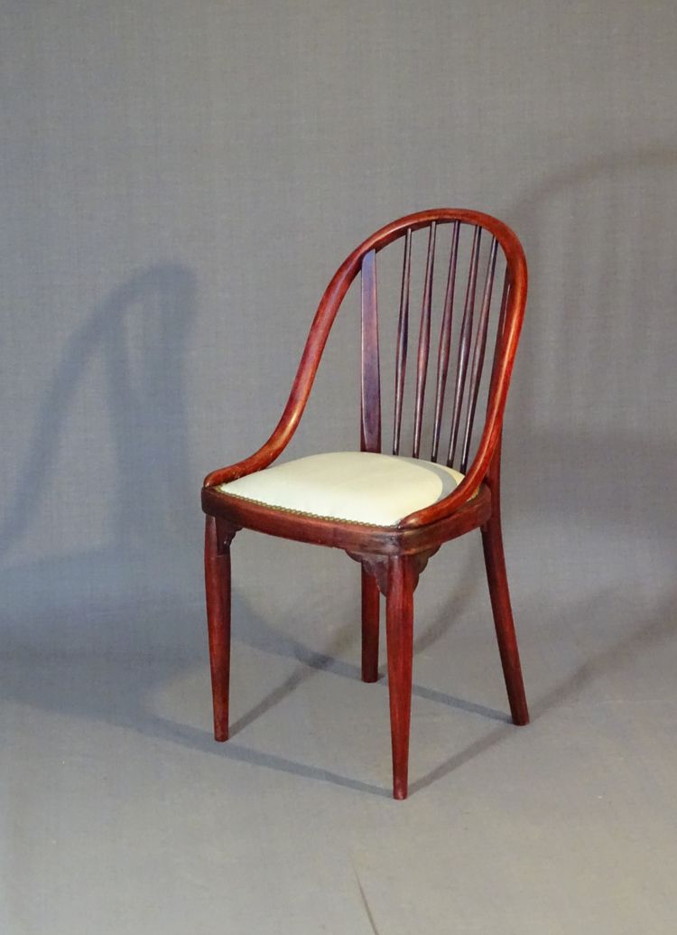 Sedia Thonet A846, circa 1925, Prutscher Art Deco