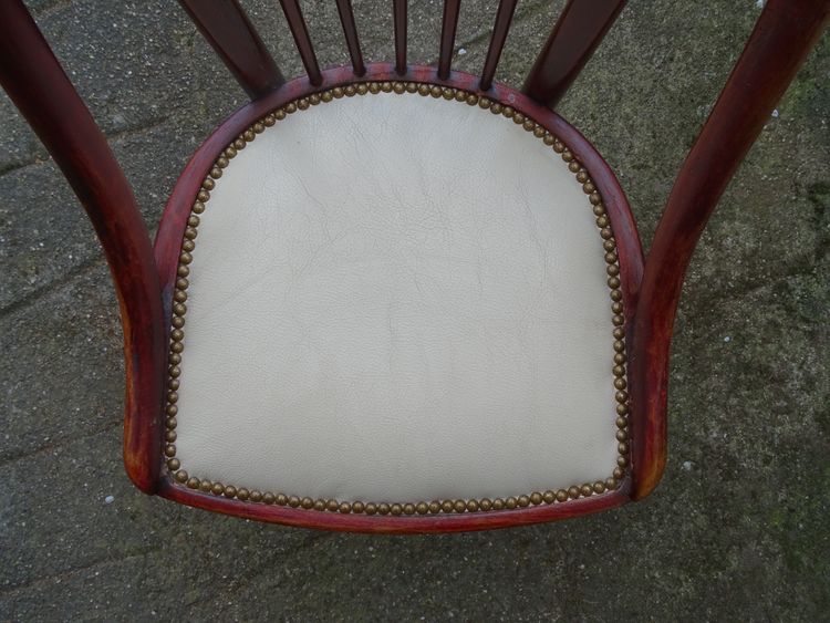 Sedia Thonet A846, circa 1925, Prutscher Art Deco