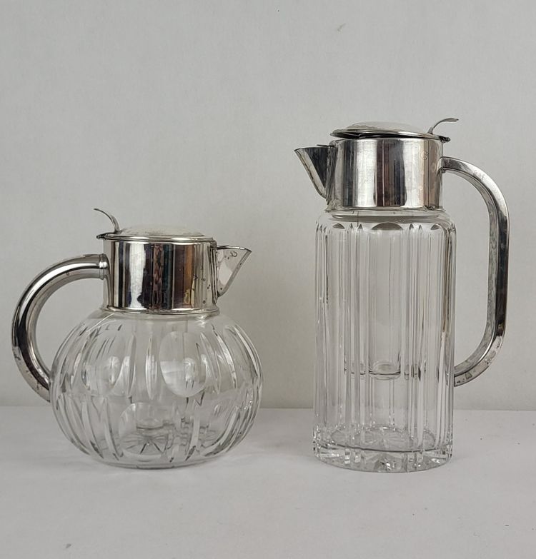 Refreshing crystal jug, 1930s.