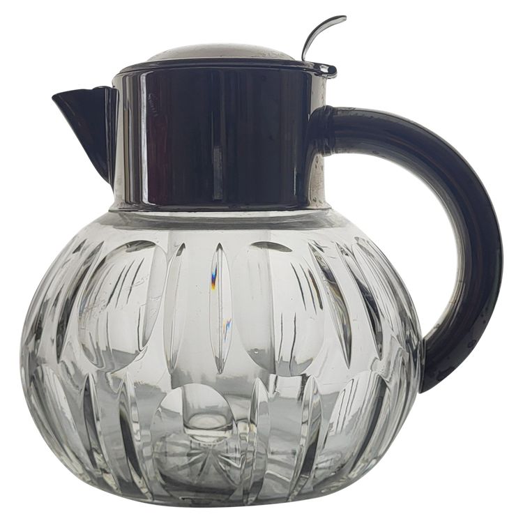 Refreshing crystal jug, 1930s.