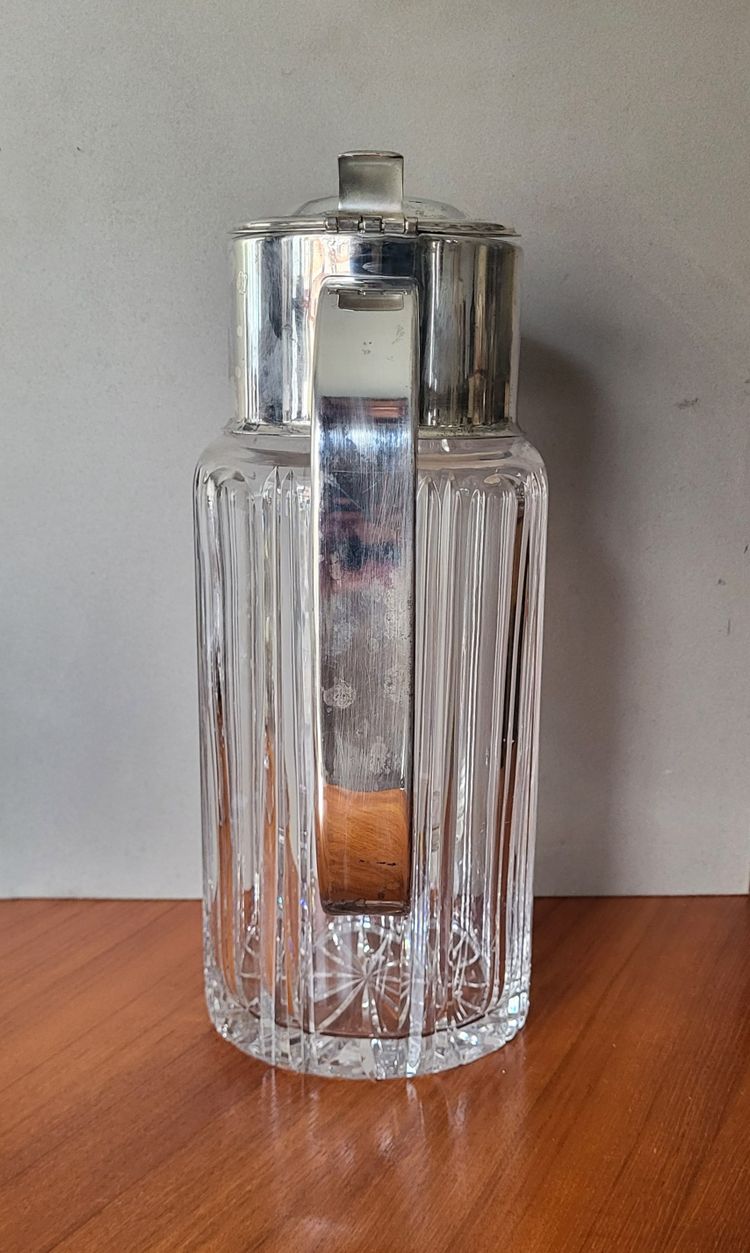 Refreshing crystal jug, 1930s.