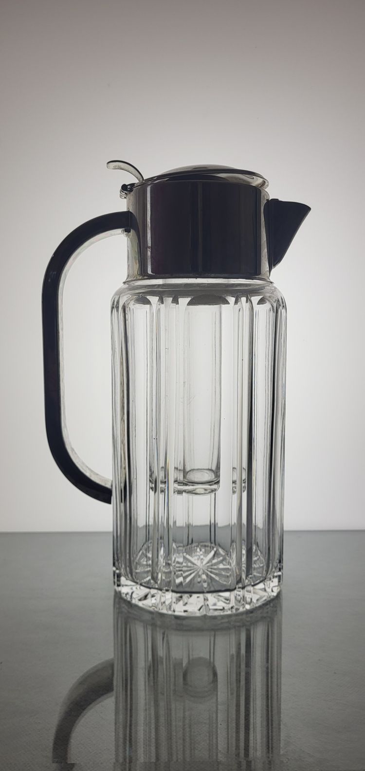 Refreshing crystal jug, 1930s.