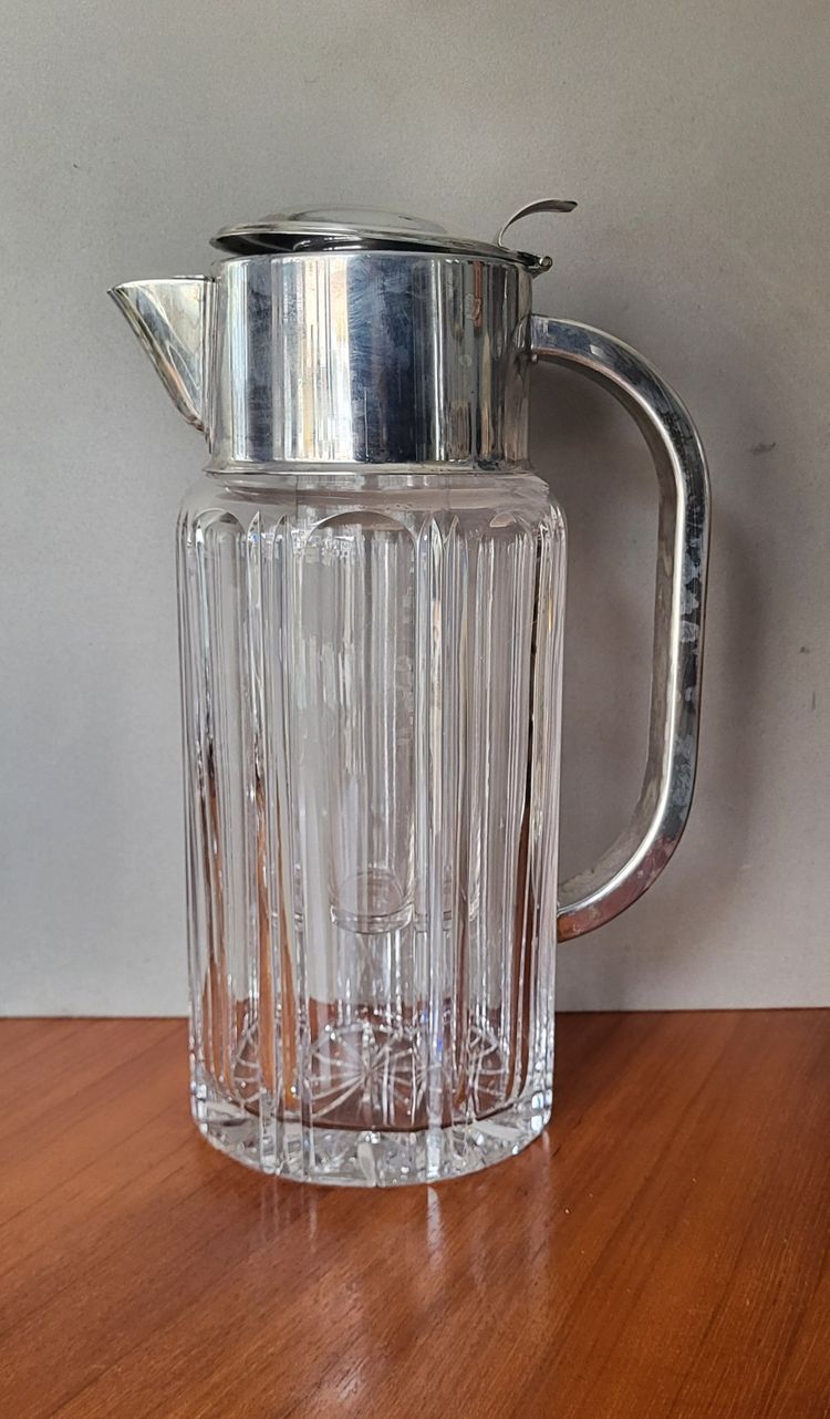 Refreshing crystal jug, 1930s.