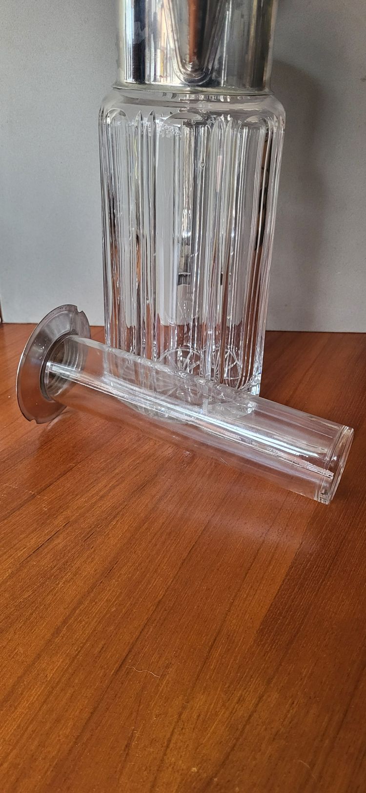 Refreshing crystal jug, 1930s.