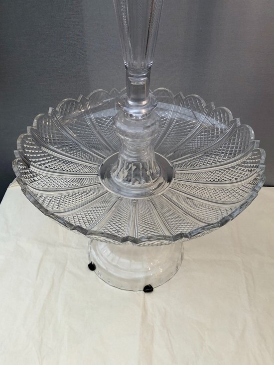 Centre De Table En Cristal Baccarat, XIXe Siècle