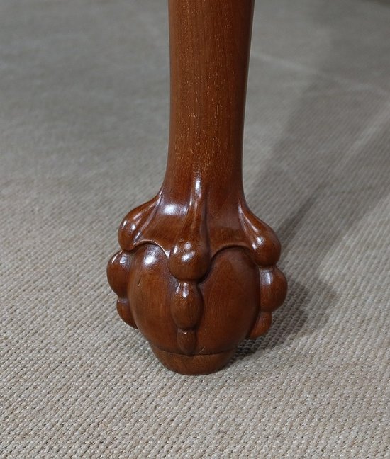 Mahogany Rectangular Table, Chippendale style - Early XXth
