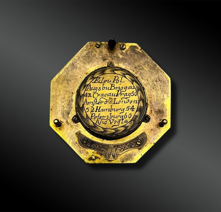 UNIVERSAL EQUINOXIAL SUNDIAL - Andreas VOGLER (circa 1730 - 1800) - Germany - 18th century