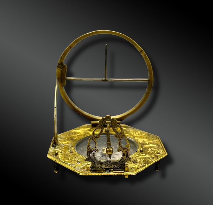 UNIVERSAL EQUINOXIAL SUNDIAL - Andreas VOGLER (circa 1730 - 1800) - Germany - 18th century