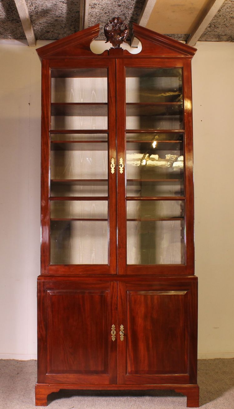 Libreria in mogano Giorgio III - XVIII secolo